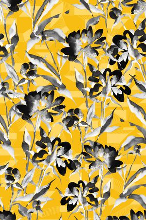 几何印花华亿平台图片