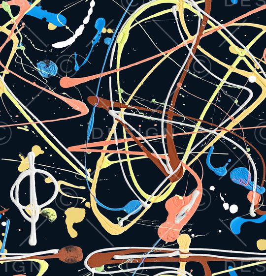 笔触印花华亿平台图片