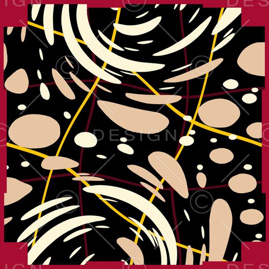 几何印花华亿平台图片