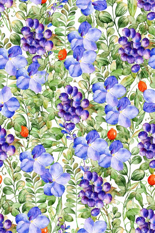 绿植树叶印花华亿平台图片