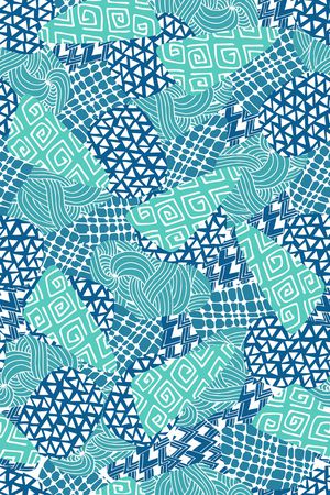 几何印花华亿平台图片