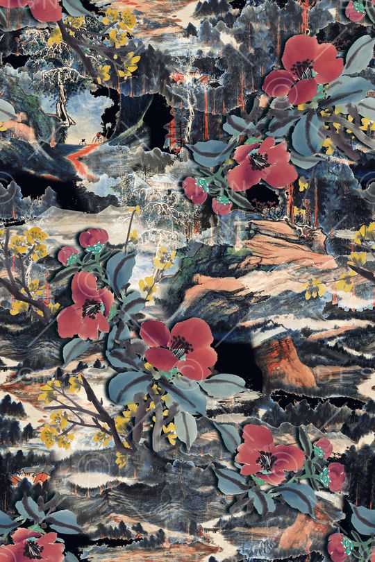 女装印花华亿平台图片