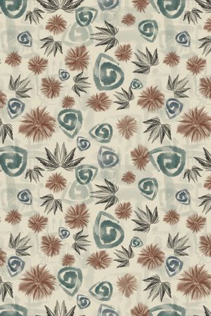 手绘印花华亿平台图片