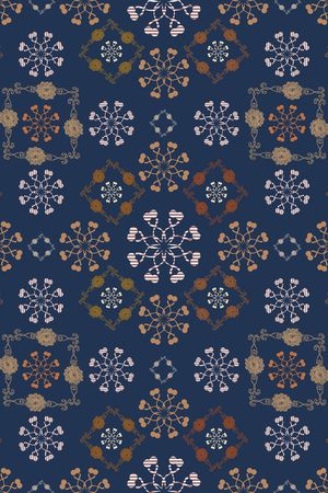 传统纹样印花华亿平台图片