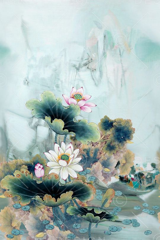 定位花印花华亿平台图片