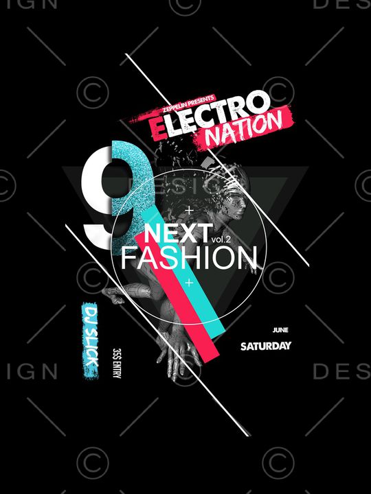 几何印花华亿平台图片