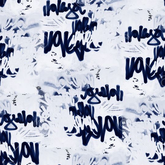 涂鸦印花华亿平台图片