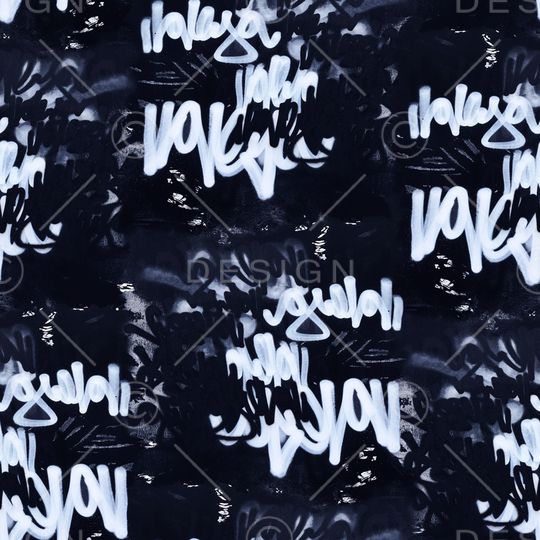 涂鸦印花华亿平台图片