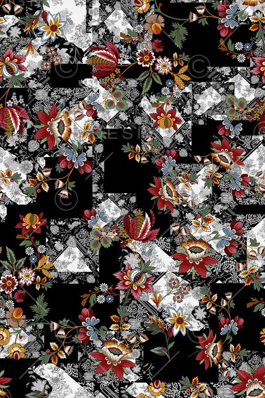 民族风印花华亿平台图片