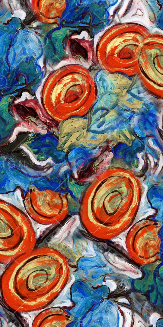 涂鸦印花华亿平台图片