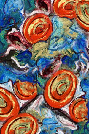 涂鸦印花华亿平台图片