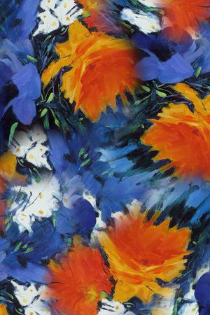 抽象印花华亿平台图片