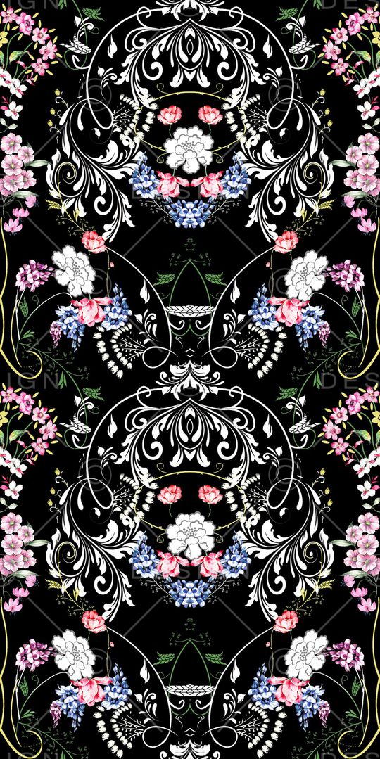 动物花卉印花华亿平台图片