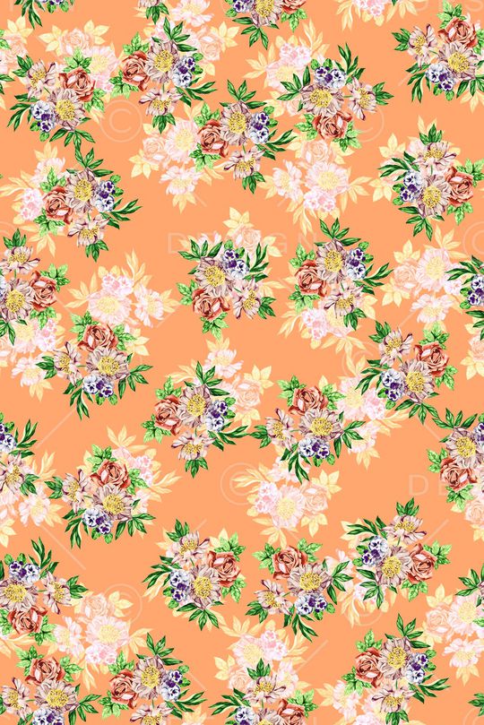 小清新印花华亿平台图片