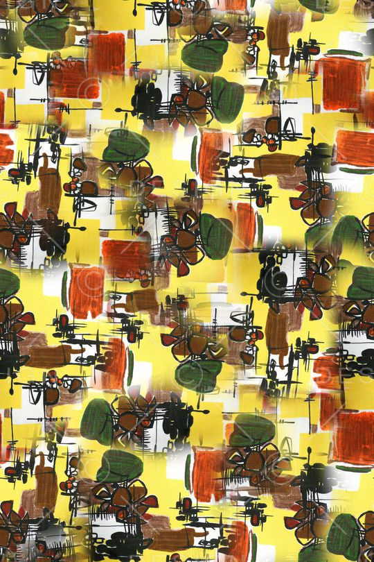 抽象印花华亿平台图片