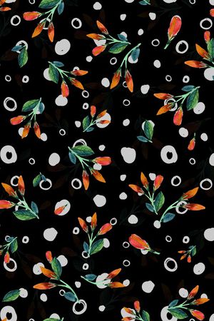 小碎花印花华亿平台图片