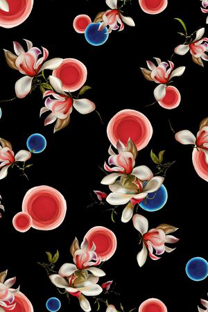 几何印花华亿平台图片