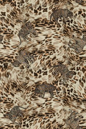 老虎印花华亿平台图片