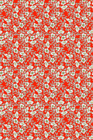 民族花卉印花华亿平台图片