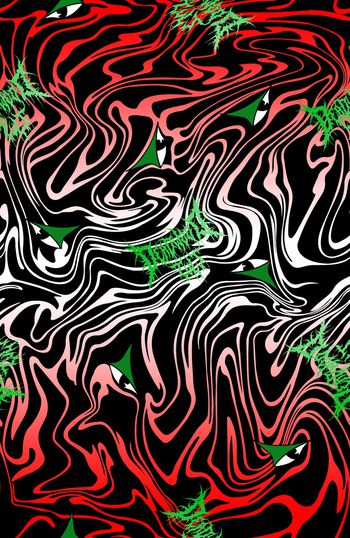 几何印花华亿平台图片