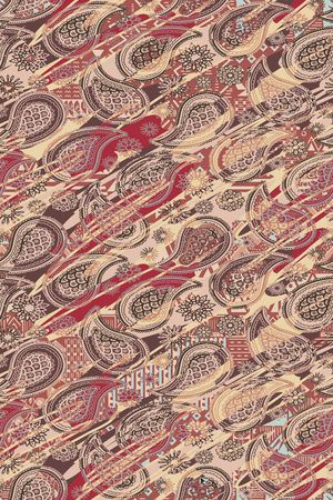 几何印花华亿平台图片