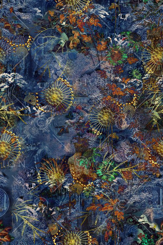 香云纱印花华亿平台图片