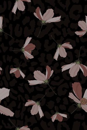 动物花卉印花华亿平台图片