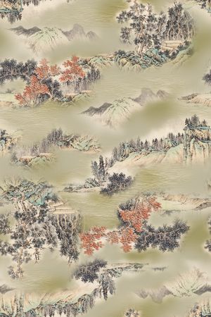 香云纱印花华亿平台图片