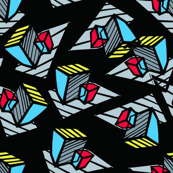 几何印花华亿平台图片