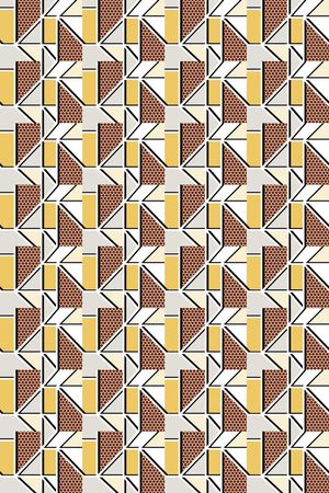 几何印花华亿平台图片