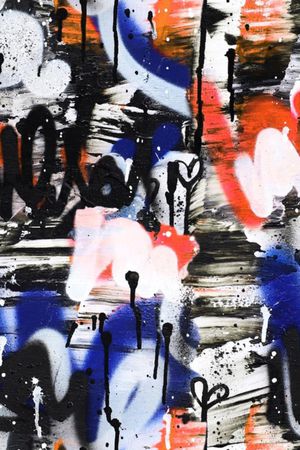 涂鸦印花华亿平台图片