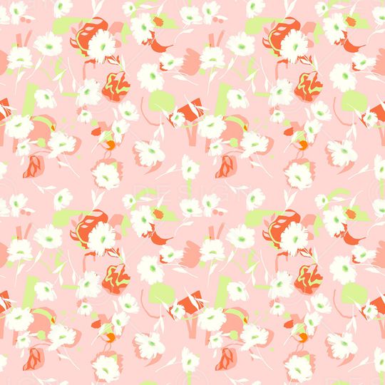 绿植树叶印花华亿平台图片