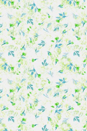 绿植树叶印花华亿平台图片