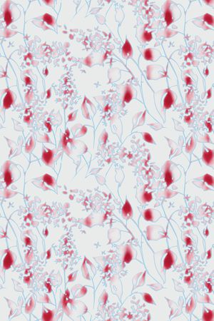 绿植树叶印花华亿平台图片