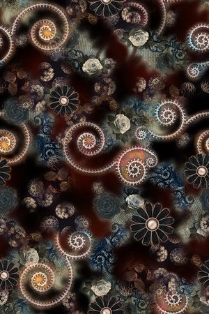 中老年印花华亿平台图片