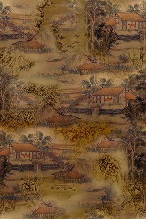 香云纱印花华亿平台图片