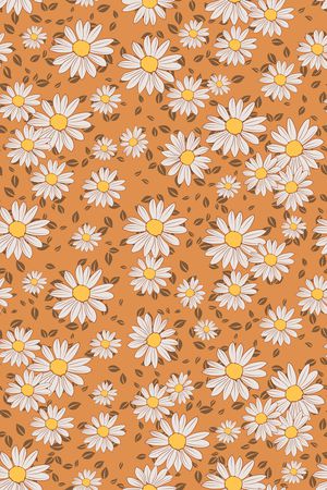 清爽底花卉印花华亿平台图片