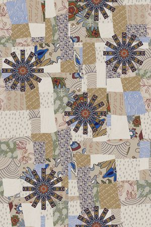 格子印花华亿平台图片