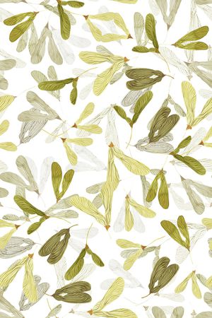 清爽底花卉印花华亿平台图片