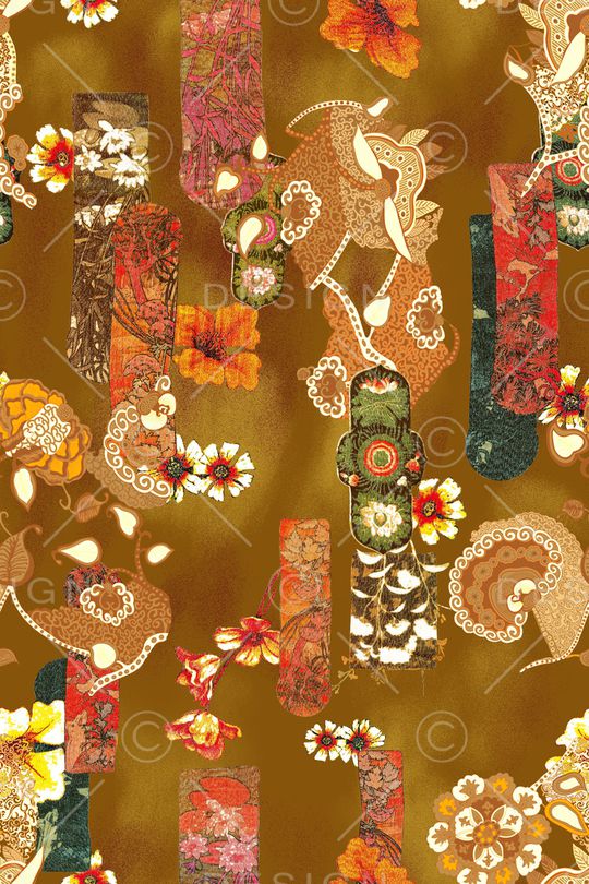 民族风印花华亿平台图片