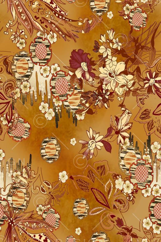 民族风印花华亿平台图片