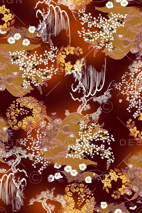 香云纱印花华亿平台图片