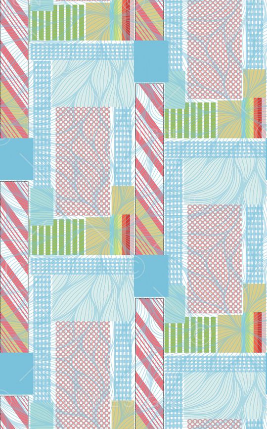 几何印花华亿平台图片