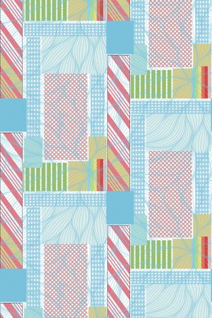 几何印花华亿平台图片