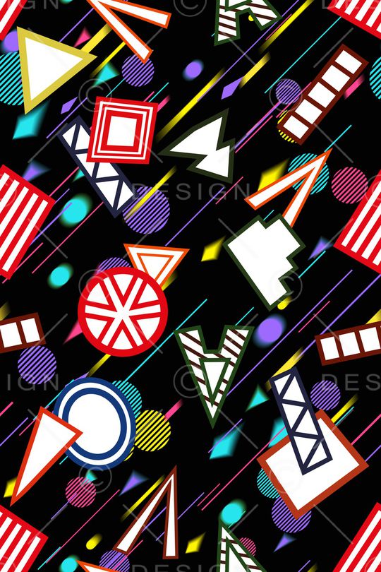 几何印花华亿平台图片