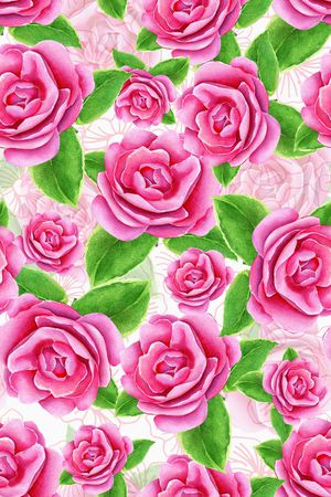 绿植树叶印花华亿平台图片