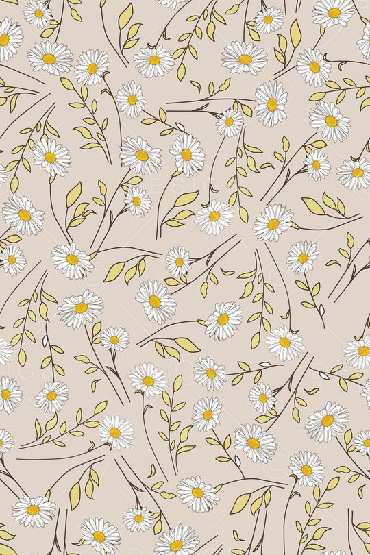 清爽底花卉印花华亿平台图片