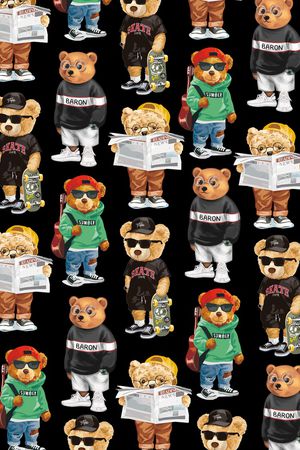 大牌风印花华亿平台图片