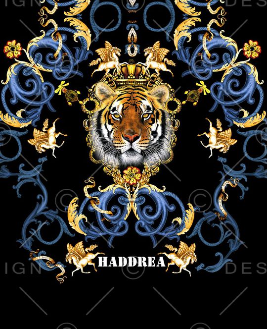 动物花卉印花华亿平台图片