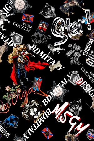 字母印花华亿平台图片